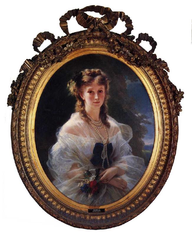 Franz Xaver Winterhalter Princess Sophie Troubetskoi, Duchess de Morny oil painting picture